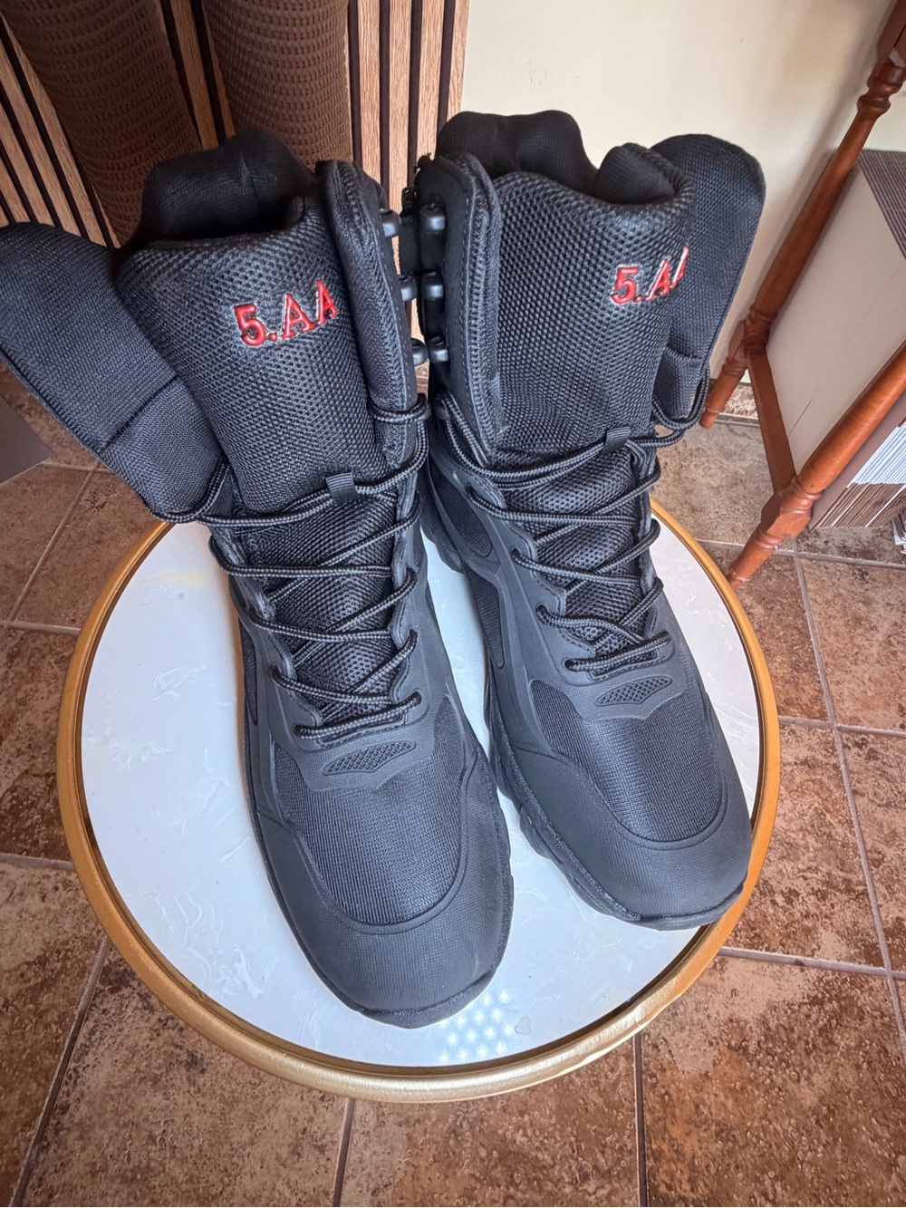 Men's Black Tactical Boots